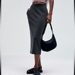 Lululemon Softstreme High-Rise Midi Skirt